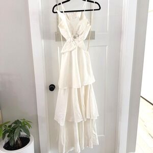 FARM Rio | Dresses | Nwt Farm Rio Delicate Floral Stripes Maxi Dress Sz S |  Poshmark